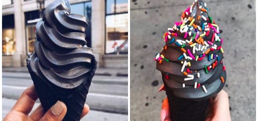 black ice cream instagram